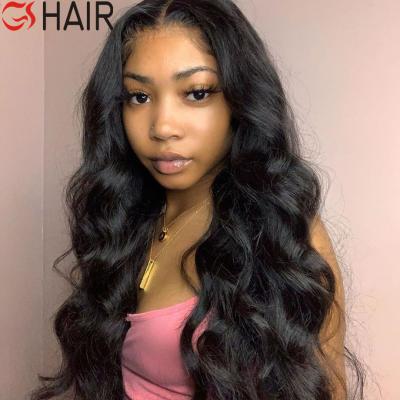 China 100% Seller,Wholesale Brazilian Hair Full Lace Wig 360Body Wave Curly Hair Full Body Wave Wig Human Hair Wig for sale