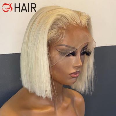 China Lace Bob Wig, Best Selling 10a 613 Bob Wig, Blonde 613 Blonde 613 Large Stock Raw Indian Hair Bob Wig for sale