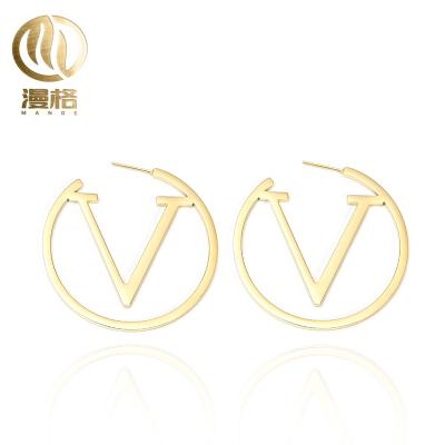 China Wholesale High Cost Effective CLASSIC Superior Standard In Large Hoops Hoops Letter Running for sale