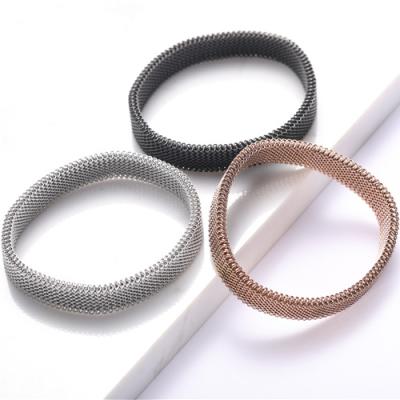 China FASHIONABLE Manufacturer Top Quality Stainless Steel Elastic Bangle Eco-Friendly Bracelet for sale