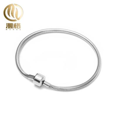 China Recommended Custom Products Snake Chain Stainless Steel Chain Bracelet FASHION BESTSELLING Custom Wholesale for sale