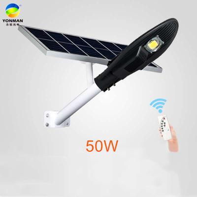 China Factory customized cheap ROAD 50w morden smd ip65 solar power cob led street lights for sale