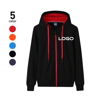 China 2021 Masheng Autumn New Style Breathable French Zipper Regular Thickness Terry Sweatshirt Mens Running Wear Up Hoodies Sweatshirts For Men for sale