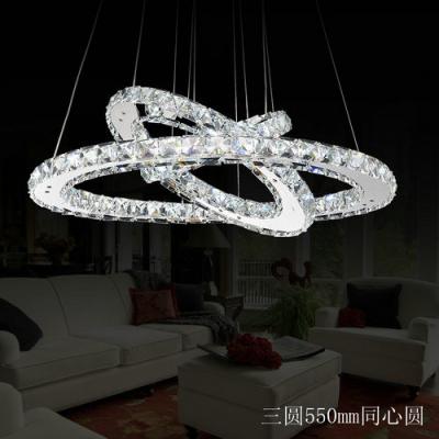 China Leaded Glass Modern Crystal Chandelier Lighting Fixture for Indoor Kitchen / Bathroom for sale