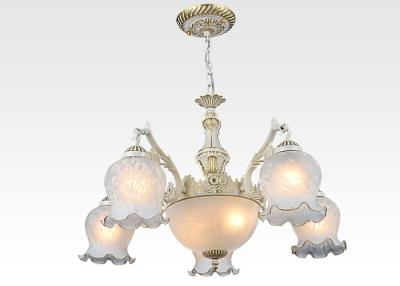 China European Style Luxury Modern Large Hotel Chandelier Lighting with Zinc and Glass for sale