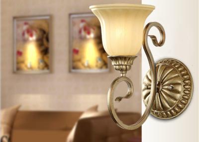 China Silver / Gold Contemporary Indoor Wall Lights for Bedroom / Dining Room Decoration for sale