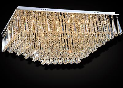 China Glass LED Crystal Ceiling Lights for sale