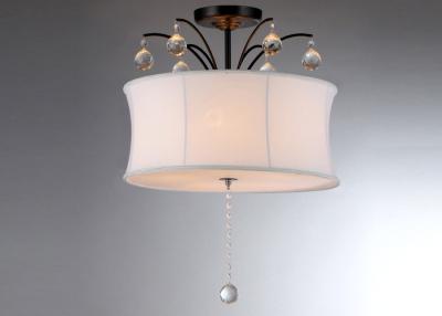 China Stof die Moderne Kroonluchterverlichting, Moderne Tegenhangerlamp behandelen Te koop