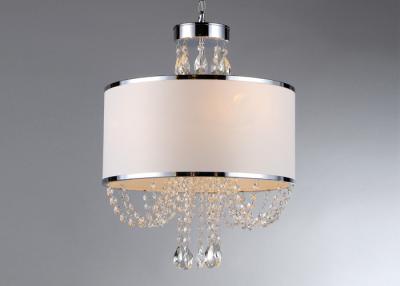 China Modern PVC Covering Luxury Crystal Chandelier With Decorative Hanging for sale