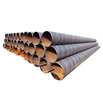 China Liquid spiral pipe ASTM A252 stesteel pipe for oil and gas pipeline for sale