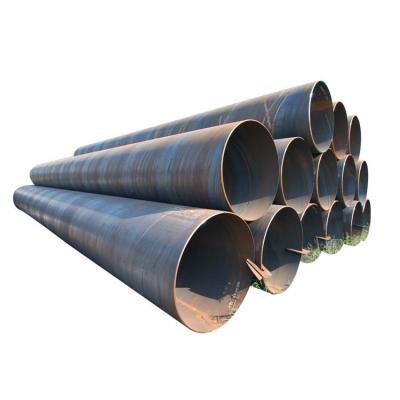 China Large Diameter Liquid Thin Wall Welded Spiral Pipe Steel Pipe , Spiral Pipe Weight for sale