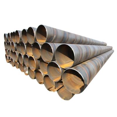 China Liquid pipe spiral welded steel pipe saw saw q235b 12m seam weld spiral steel pipe for sale