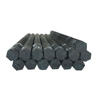 China Gas Pipe Oxygen Pipe Lancing Raw Material , Small Diameter Black Annealed Steel Pipe for sale