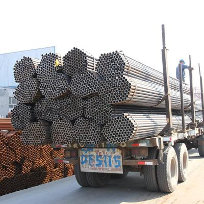 China Black Annealed Gas Pipe Oxygen Pipe ERW Steel Pipe BI Finish Square Cavity Section Tubes For Furniture And Mesh for sale