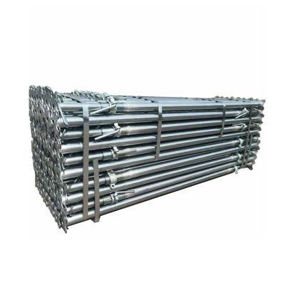 China Modern Galvanized Scaffolding Prop Sleeve Metal Shoring Adjustable Steel Props for sale