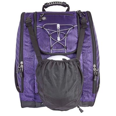 China Waterproof Snowboard Gear Storage Backpack Customized Plain Purple Airline Zipper Bag ≥6 for sale