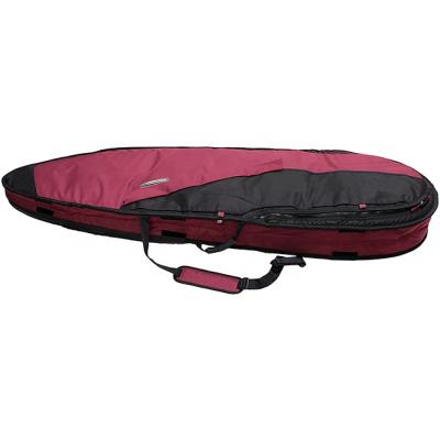 China Customized Large Padded Beach Travel Watersport Gear Double Pad Cover Waterproof Padded Surfboard Trolley |23 Long Surfboard Carrier Bag for sale