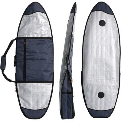 China Premium Waterproof 600D Nylon Surfboard Travel Bag With Nose Tail Pad For Professional Student Outdoor Surf Equipment Carrying for sale