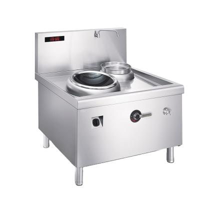 China Commercial Hotel Kitchen Equipment Stainless Steel Induction Wok Housing Stove for sale