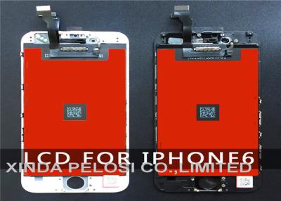 China Pantalla blanca 1334 x de Iphone 6 Lcd del negro del grado del AAA resolución de pantalla 750 en venta