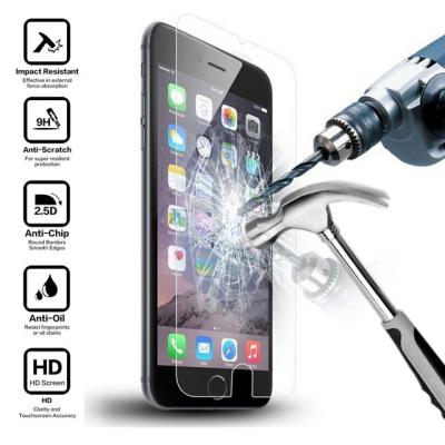 China Iphone Phone Screen Protector 9H 2.5D 0.33 Mm Thickness Tempered Glass for sale