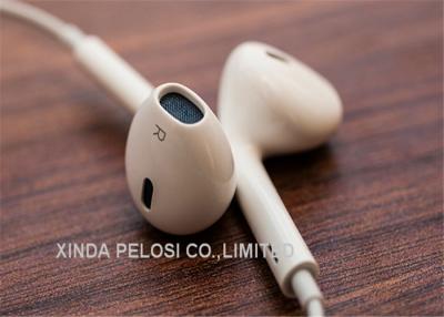 China Original Iphone Earphones , White Apple Earpods With Remote And Mic for sale