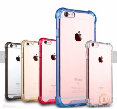 Cina Migliori coperture di vendita del telefono cellulare degli oggetti per il iphone 7, chiara cassa di cristallo trasparente del telefono della copertina rigida di tpu per il iphone 6s 7 in vendita