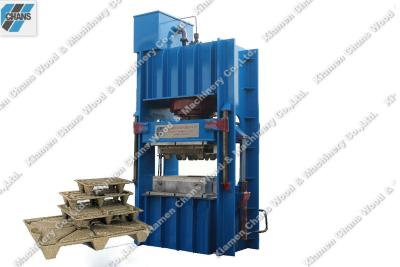 China Automatic Baler Wood Pallet Baler Sawdust Pallet Press Machine for sale