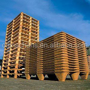 China High Quality Euro 1200x800 Single Faced Molded Wood Pallet Sawdust Pallet for sale