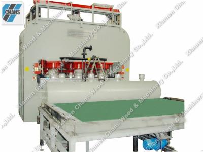 China Flooring Board.MDF Laminate.HDF Laminated Automatic Melamine Laminate Press Machine For MDF for sale