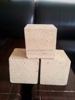 China Double Faced No Fumigation Press Wood Sawdust Block Pallet Water Proof for sale