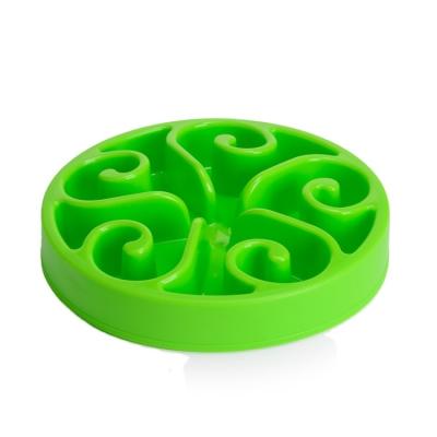 China Viable Driver Dog Person Raised Ceramic Making Mold Outdoor Chic SS New Bowls Pet Cheap Slow Food Bowl for sale