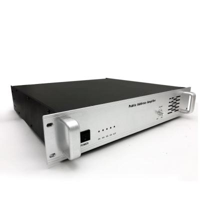 China Background music system address system pure-stage 650W aluminum alloy panel public power amplifier used in school public amplifier for sale