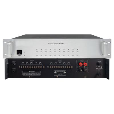 China Background Music System RTS PA Professional High Quality System Amplifier Broadcasting Power Consecutively Protect Silver 16 Way Power Source Sequencer for sale