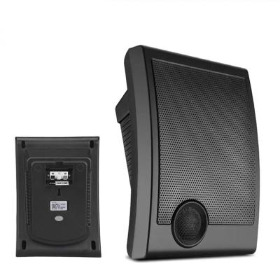 China No RTS 10 Watt 6.5 Inch Black ABS PA System Connect To Amplifier For Public Address System Wall Speaker for sale