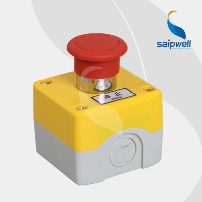 China PC/ABS Saipwell Emergency Stop Push Button With CE for sale