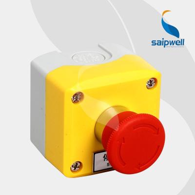 China Wholesale PC/ABS Saipwell China IP65 Emergency Stop Push Button Switch Emergency Switch CE Emergency Stop Electrical Switch for sale