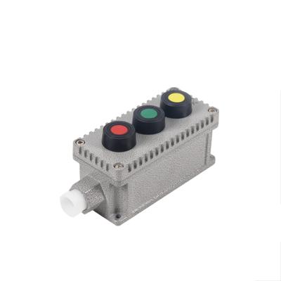 China Control electrical components explosion proof control box SA-4 170*76*76mm 3 way push button box for sale