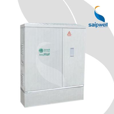 China SMC SAIPWELL Fiberglass Elecctrical Power Control Distribution Box Cabinet 1000x1000x350mm for sale