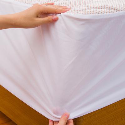 China Factory Wholesale Anti Allergy Soft Touch White Super Anti Static Hotel Special Mattress Pad Mattress Cover for sale