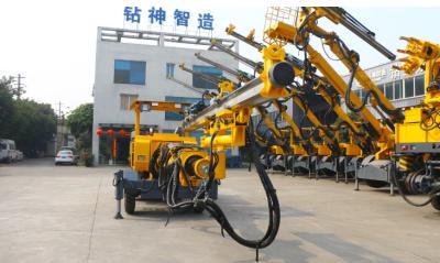 China Underground Mining Equipment Tunneling Rock Bolt Machine Fully Hydraulic Used For Tunnel Construction for sale