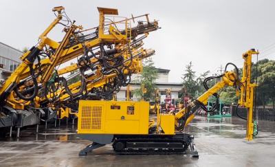 China 170L Hydraulic Oil Tank Capacity Underground Mining Drill Rig with 55kw Electric Motor for sale