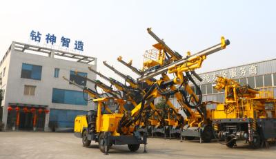 China Underground Space Construction Tunnel Rock Bolts Face Drilling Rig Underground Hydraulic for sale