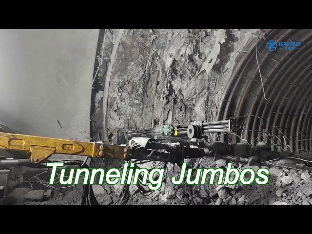 Tunnel Construction Fully Hydraulic Tunneling Jumbos