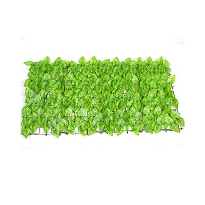 China Factory Direct Selling Plastic Fence Modern Artificial Leaf Hedge Artificial Leaf for sale