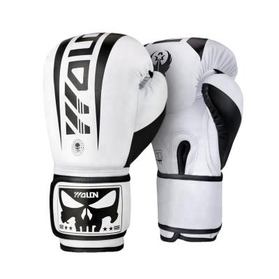 China WOLON Layers Functional Wholesale Design Supplie Your Own Boxing Gloves OEM PU Leather Training Gloves 8oz/10oz/12oz/14oz/16oz Professional for sale