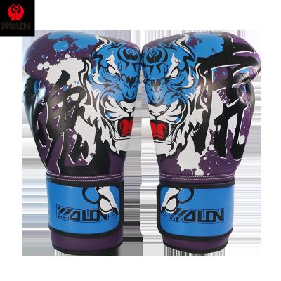 China Durable wolon leather boxing gloves and high quality muay thai boxing gloves for sale