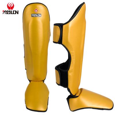 China Muttahida Majlis-e-Amal Shin Men Muay Muay Thai Fight Guards /CUSTOM Logo Kick Boxing Training Muttahida Majlis-e-Amal Ticken Custom Instep Shin Guards ONT MAKES GOOD QUALITY Professional End for sale