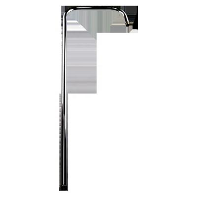 China Without Diverter Stainless Steel Bracket Shower Wall Mounted Column Pipes, Long Extension Shower Arm For Shower Head for sale