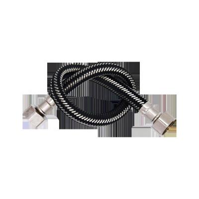 China Modern Manufacturer Stainless Steel Wire and Nylon Blend Braided Flexible Hose, Toilet Angle Valve Connected Hose Tubing Braided Hose for sale